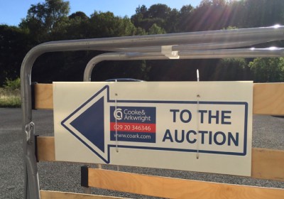 ATTEN-SHUN! Barracks sold at on-site auction 