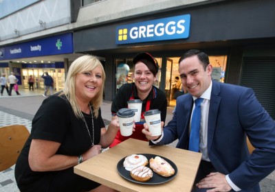 Greggs takes prime position in Cardiff’s Queen Street 
