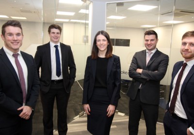 Cooke & Arkwright bolsters team with five graduate appointments 